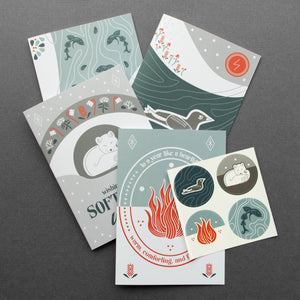 Ice and Fire Greeting Card Bundle