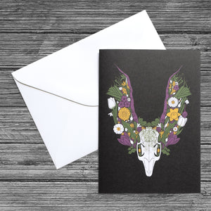 Spring Hare greeting card